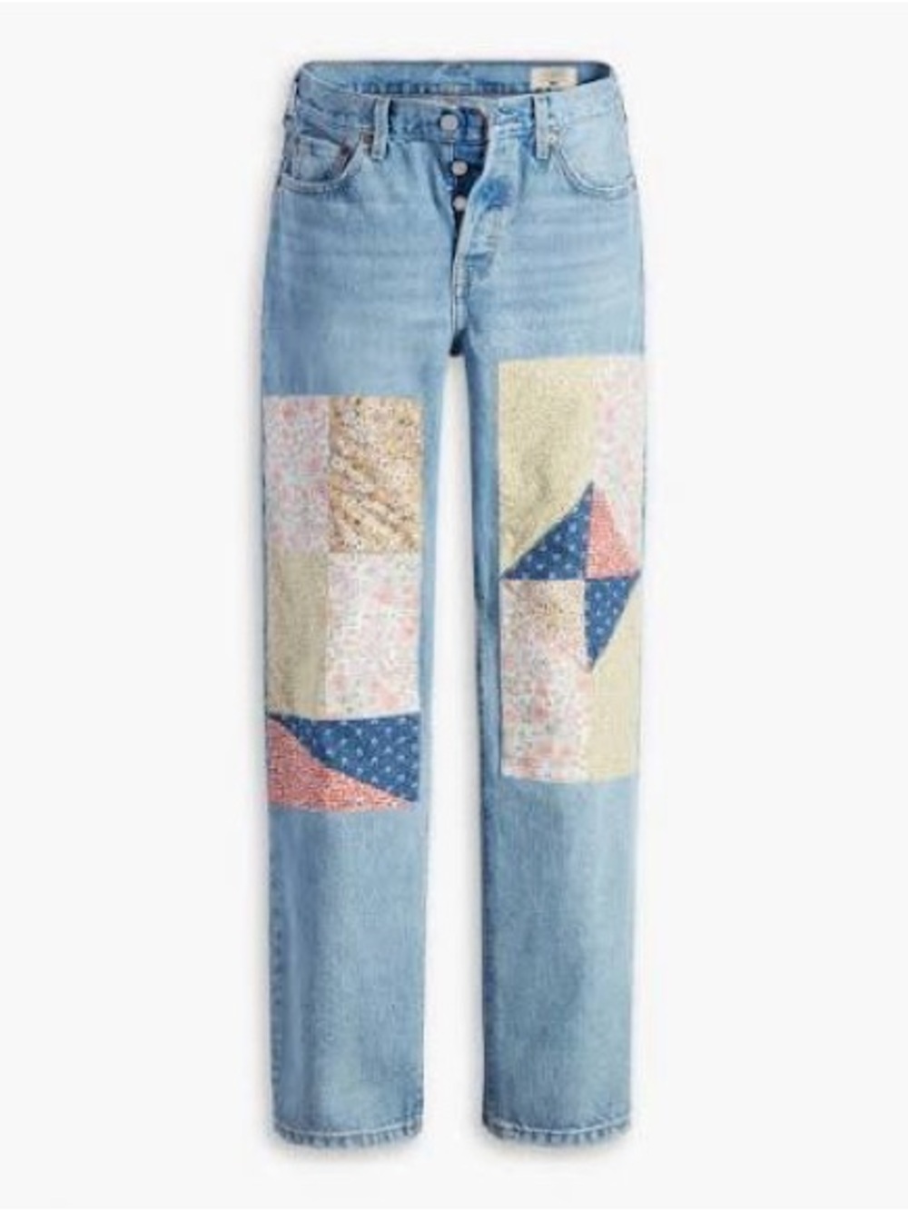 Levi's 501 90s Anniversary Patchwork Jeans